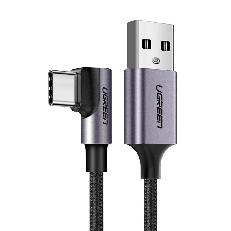 Kabel USB do USB-C kątowy UGREEN US284