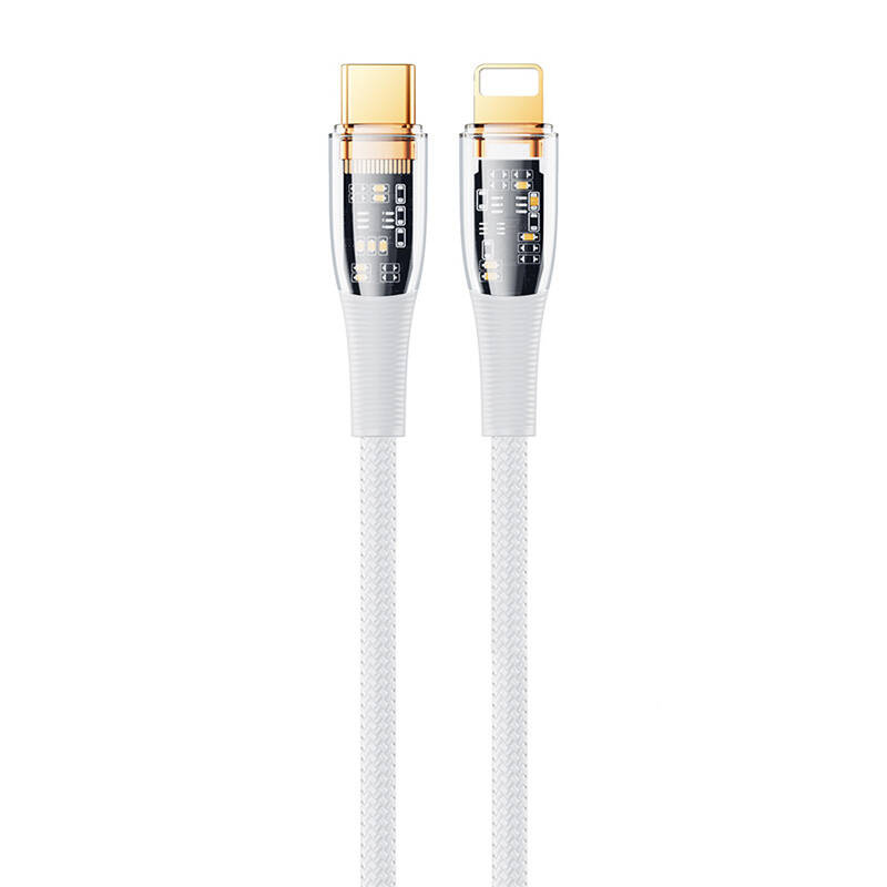 Kabel USB-C do Lightning Remax Explore RC-C061, 20W, 1.2 (biały)