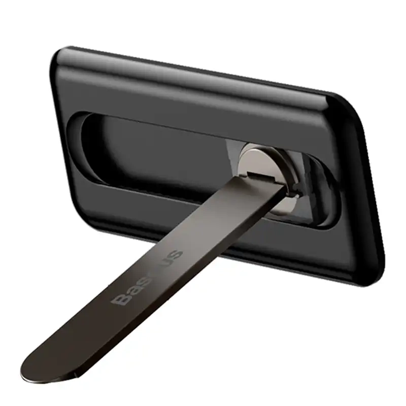 Uchwyt obrotowy Baseus Foldable Bracket do telefonu (czarny)