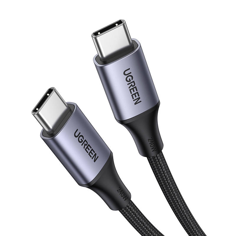 Kabel USB-C do USB-C UGREEN 15311 podczas ładowania urządzenia