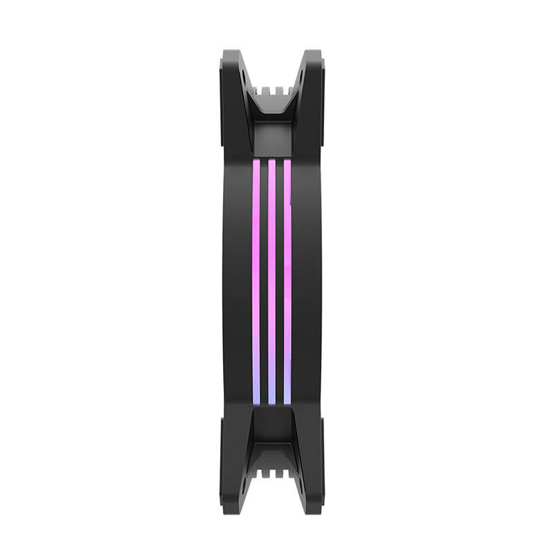 Darkflash c6 3v1 rgb računalniški ventilator 120x120 (črn) 2