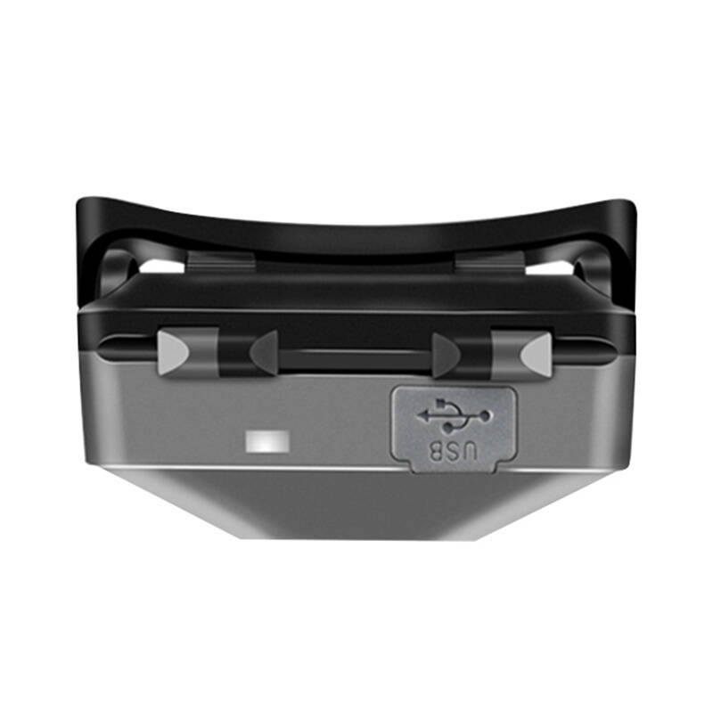 warsun w07b naglavna svetilka, 500lm, 800mah, m-usb 2