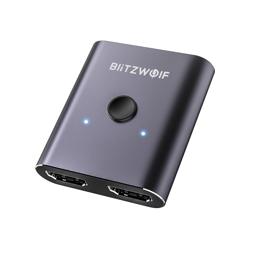 Przełącznik / Switch HDMI 2x1 BlitzWolf BW-HDC2, 4K (czarny)