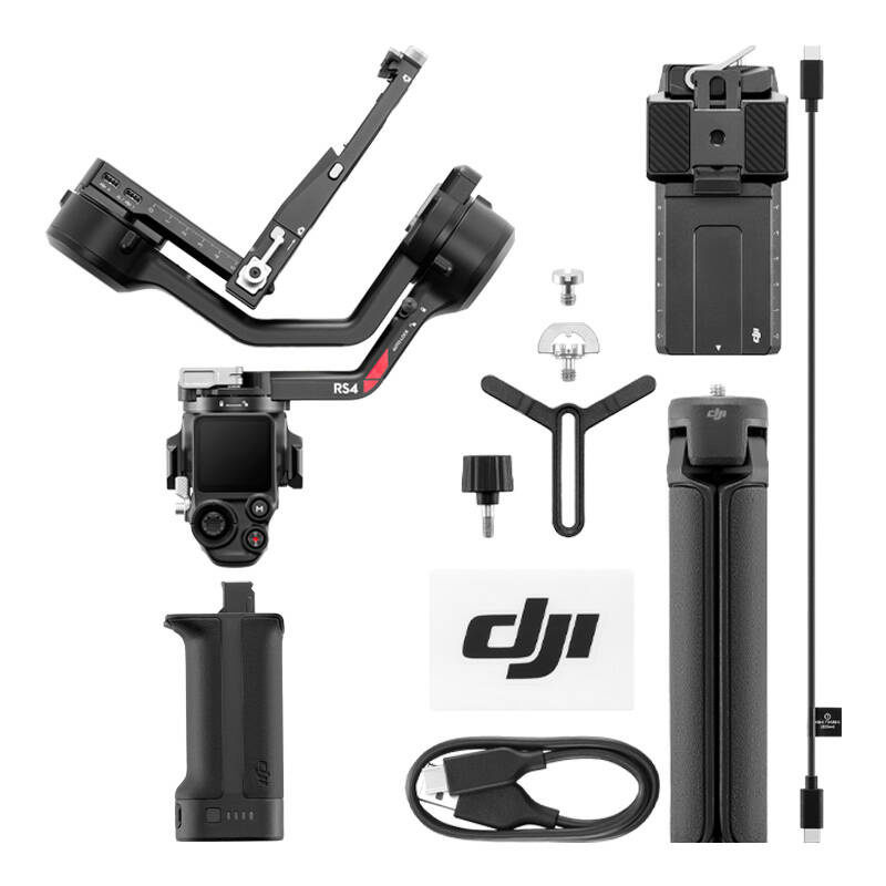 Stabilizator DJI RS 4 Gimbal 3kg Płynny Obraz DO Kamer