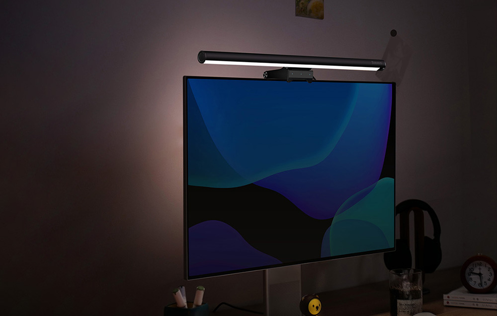 Lampe USB Pour écran D'ordinateur, Nouveau Design, Idéal Pour étudier Ou  Utiliser Un Moniteur LCD - Baseus