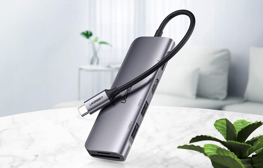 ADAPTADOR UGREEN CM195 ( 15214 ) USB-C A USB 3.0