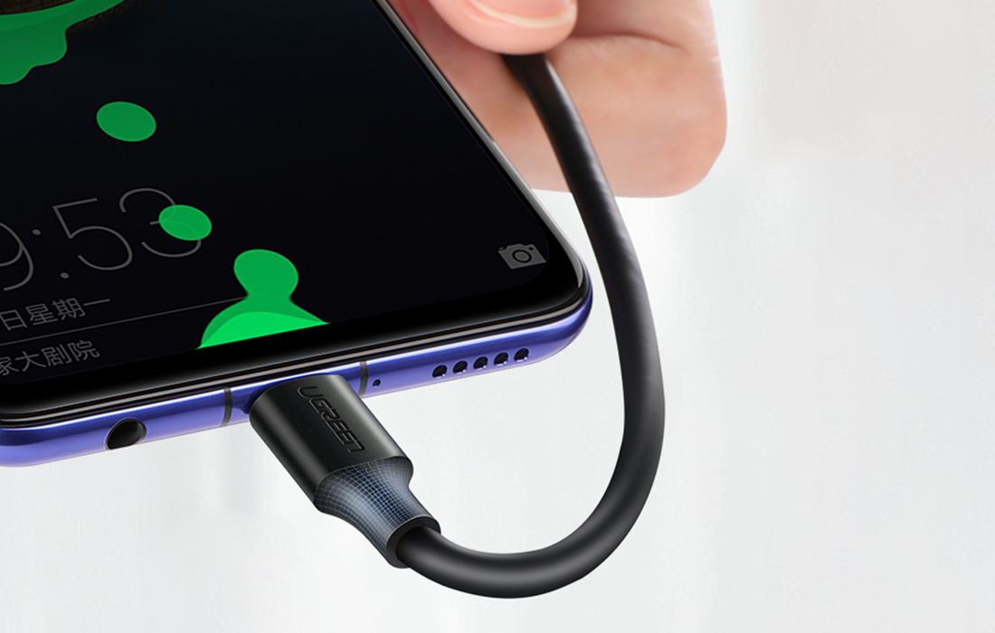 Wytrzymałość kablem UGREEN US184