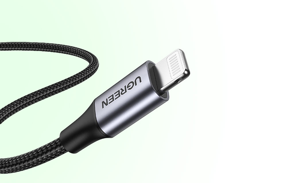 Lightning to USB-C cable UGREEN PD 3A US304, 1.5m - MegaDron