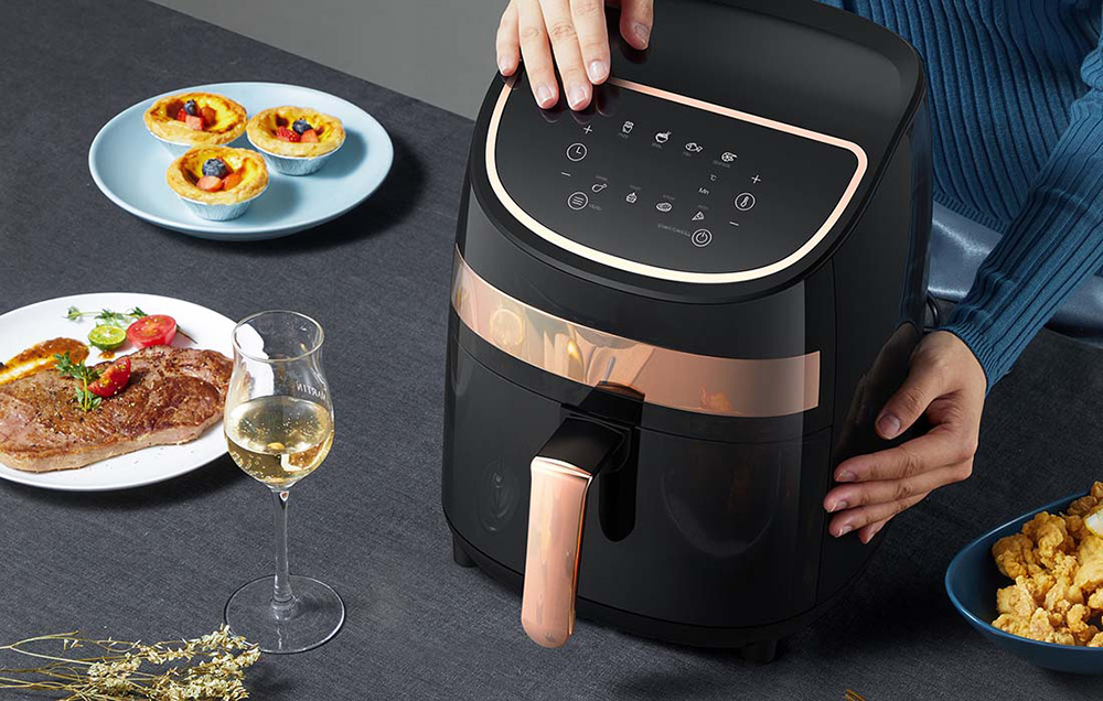 Freidora Sin Aceite De Aire Deerma Air Fryer Kz100 3 Litros — AMV Store