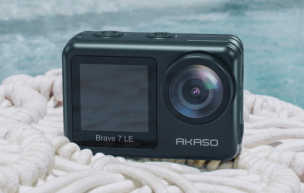 AKASO Brave 7 LE 4K30FPS WiFi double accès Algérie