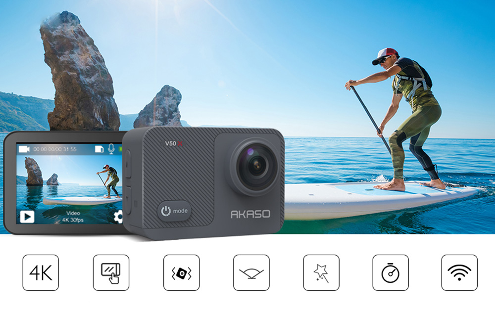 Akaso V50X Action Camera (new version 2023)