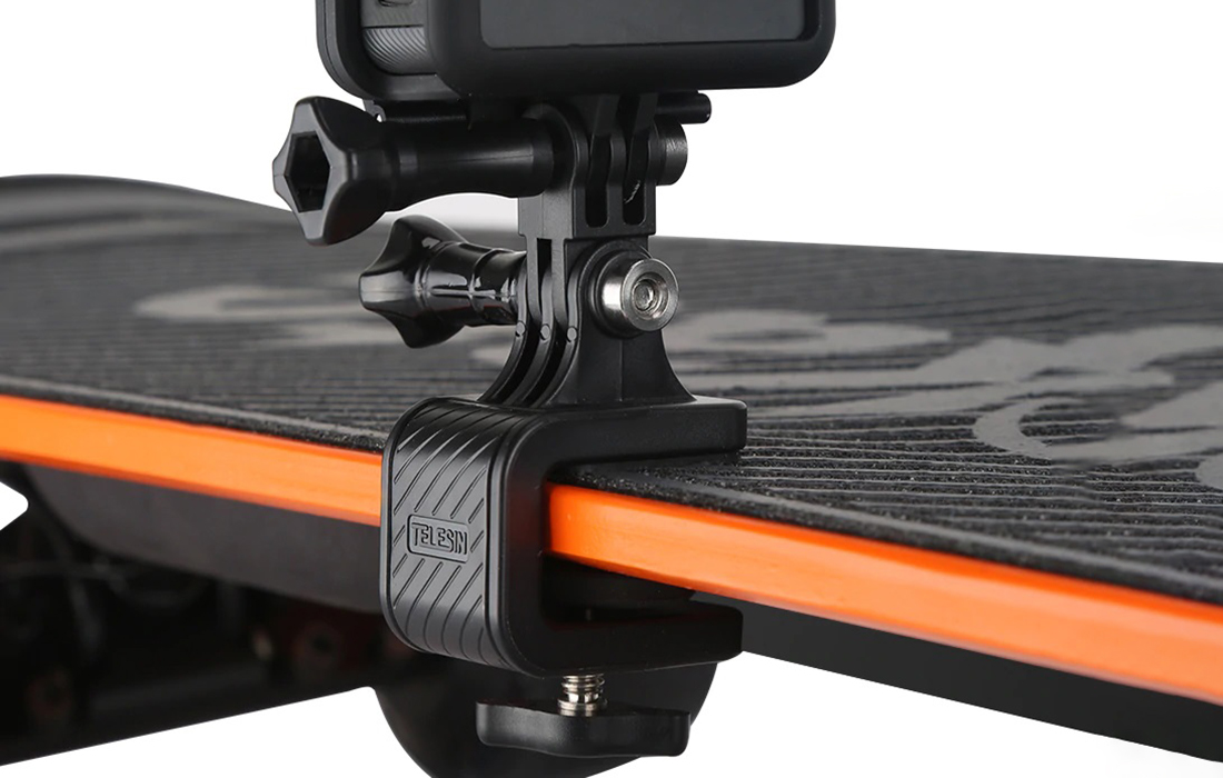 Telesin Skateboard clip mount for sports cameras (GP-HBM-HB6)