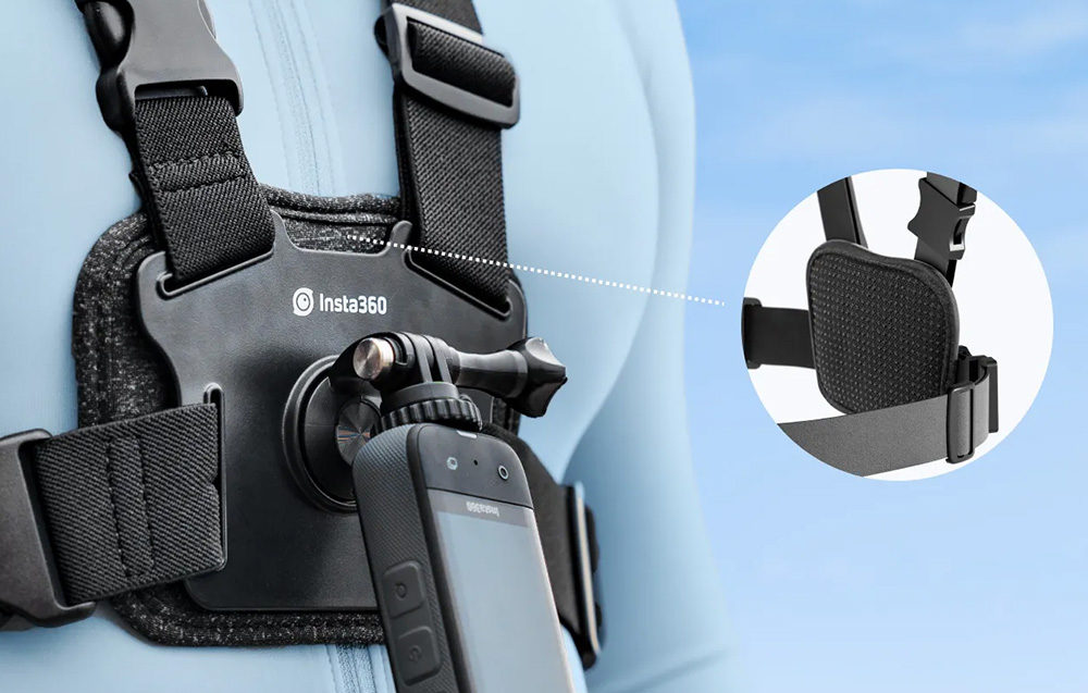 Backpack Mount Strap for Insta360 X2 Action Camera New Adjustable Ball Clip Insta  360 Holder Accessories