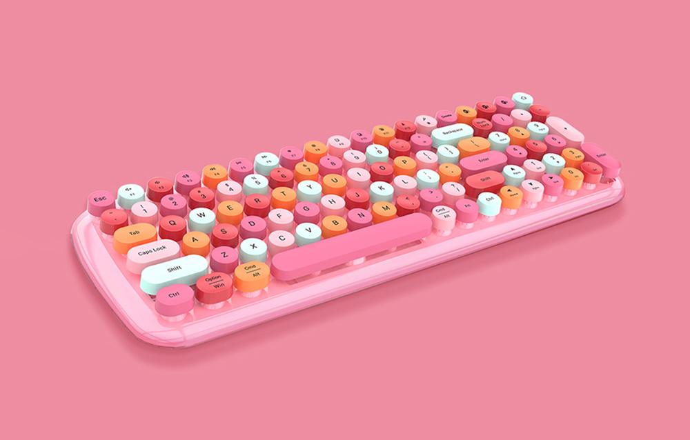 Wireless Keyboard MOFII Candy BT Pink Arvutitark