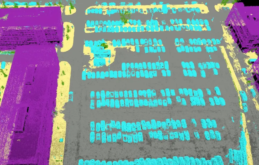 Pix4Dmapper - automatyczna klasyfikacja chmury punktów