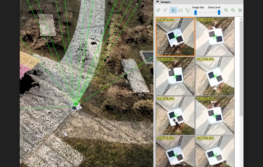 Pix4Dmapper - kontrola dokładności projektu