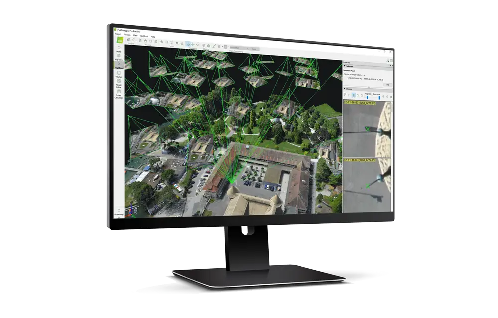 Pix4Dmapper - rayCloud