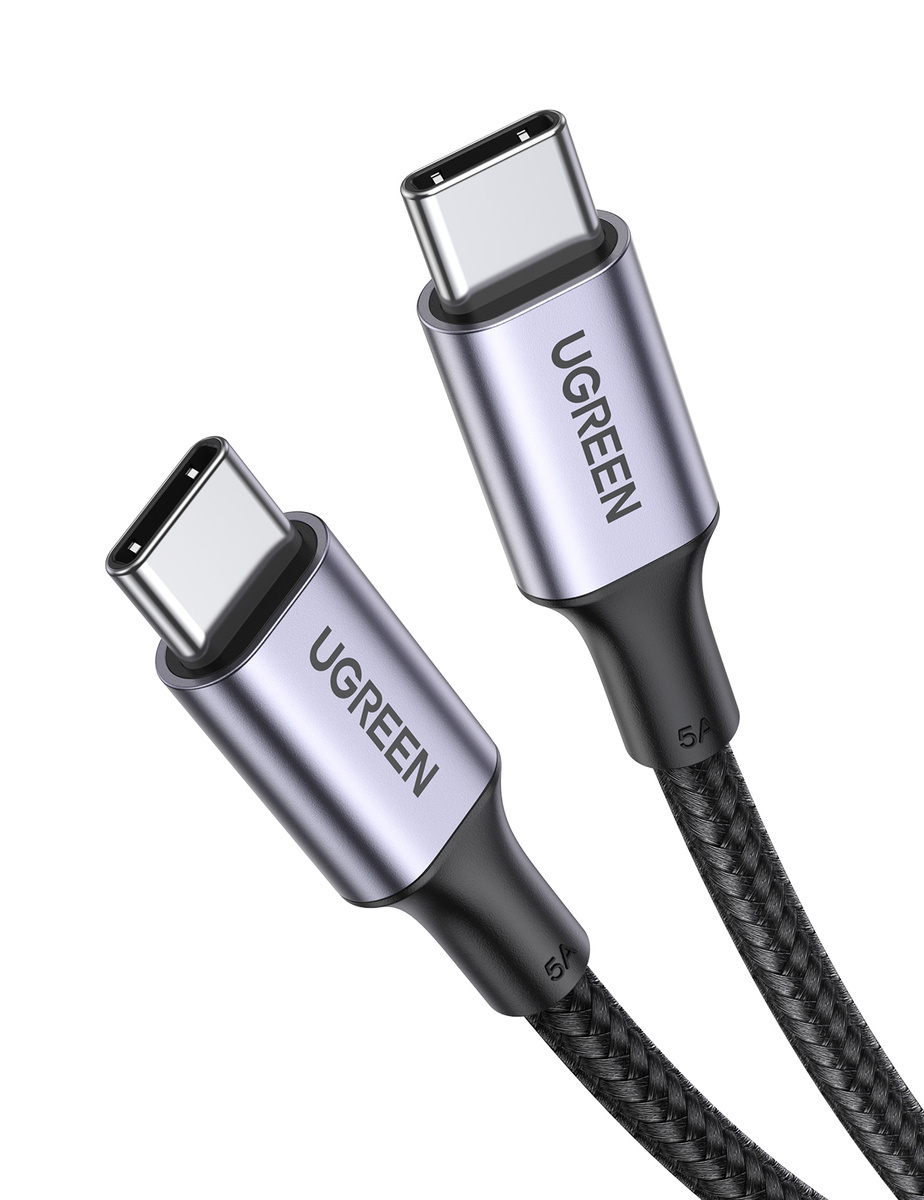 Kabel UGREEN US316 USB-C-USB-C 1.5m 100W (czarny) 2