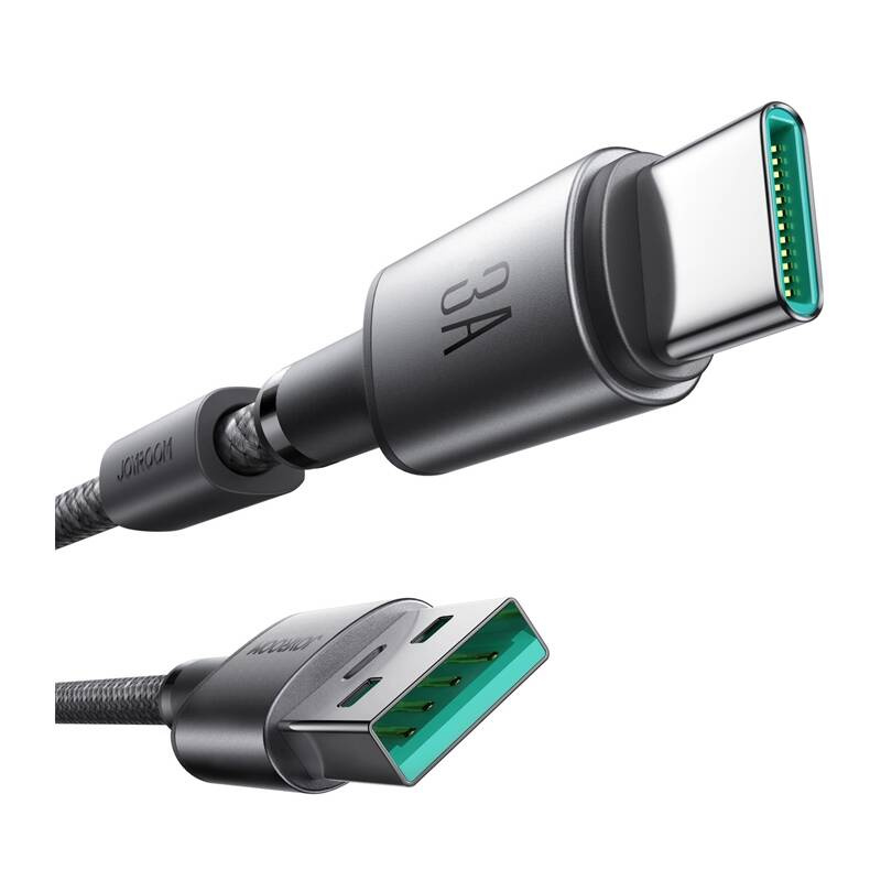 Kabel USB - USB-C Joyroom S-A50 Unlimited 3A  1.2m szary