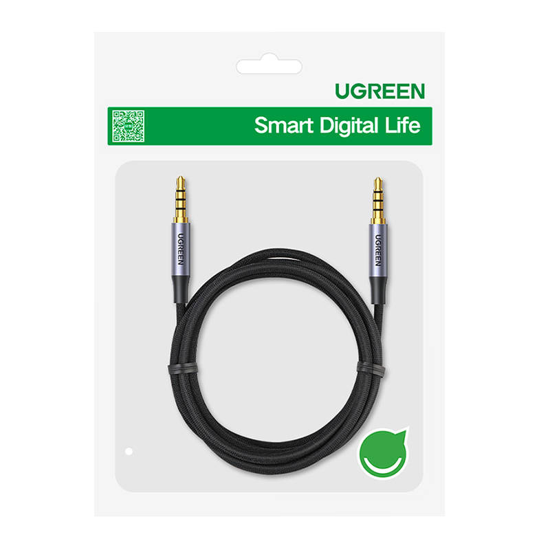 Kabel UGREEN AV183 jack 3.5mm-3.5mm 1.5m (czarny) 2