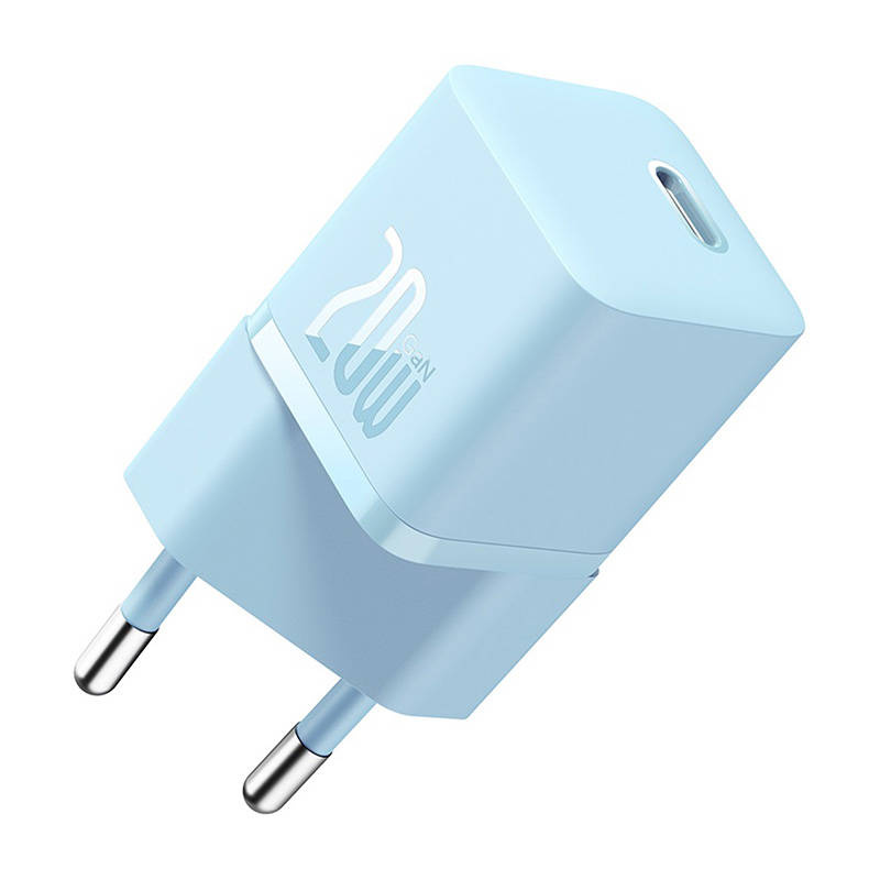Ładowarka sieciowa BASEUS GaN5 20W (niebieska) 3