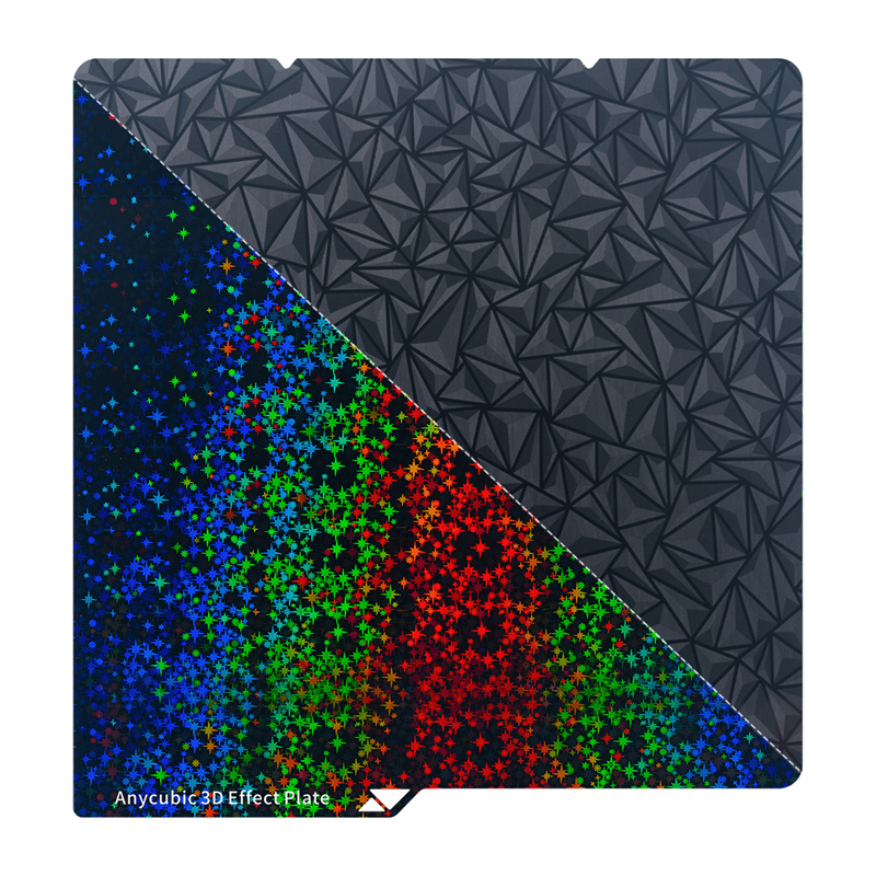 Anycubic 3D Effect Plate(Octagram + Diamond Sureface) for K 3