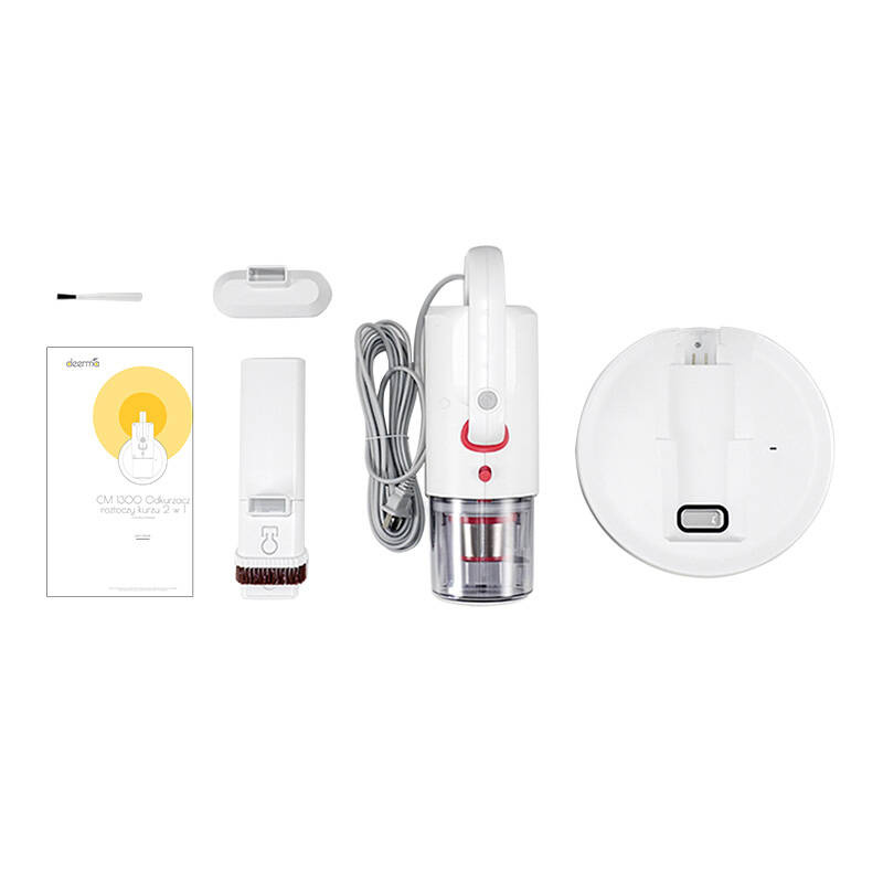 Odkurzacz Deerma CM1300 UV DO Roztoczy i Kurzu 2 Silniki Wibrujące