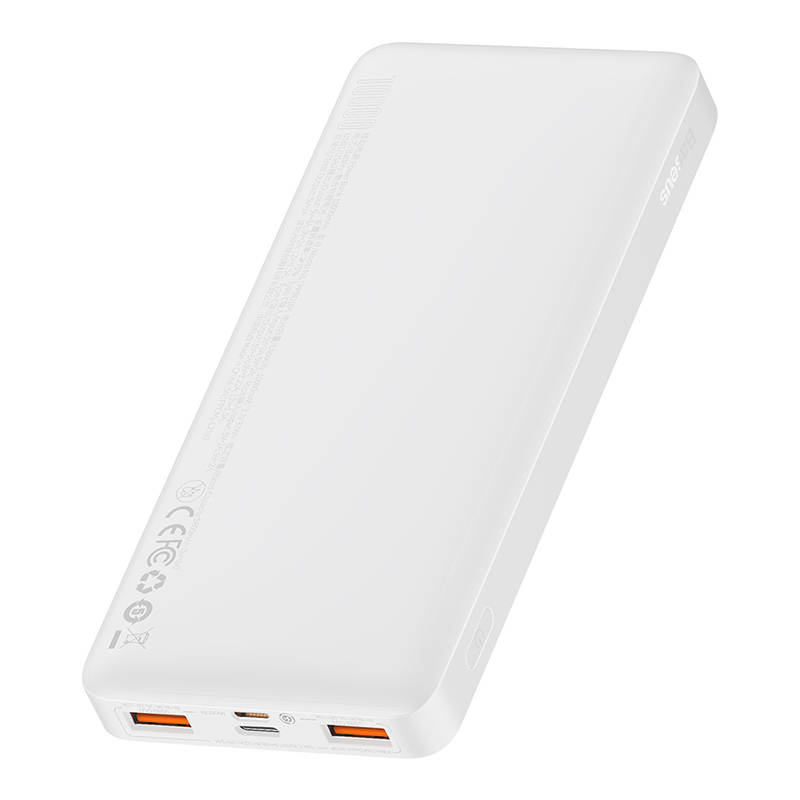 Powerbank BASEUS Bipow 10000mAh 20W 2xUSB USB-C (biały) 2