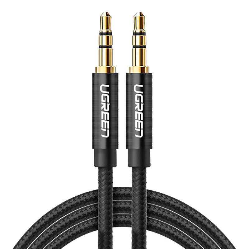 Kabel UGREEN AV112 jack 3.5mm-3.5mm 2m (czarny) 2