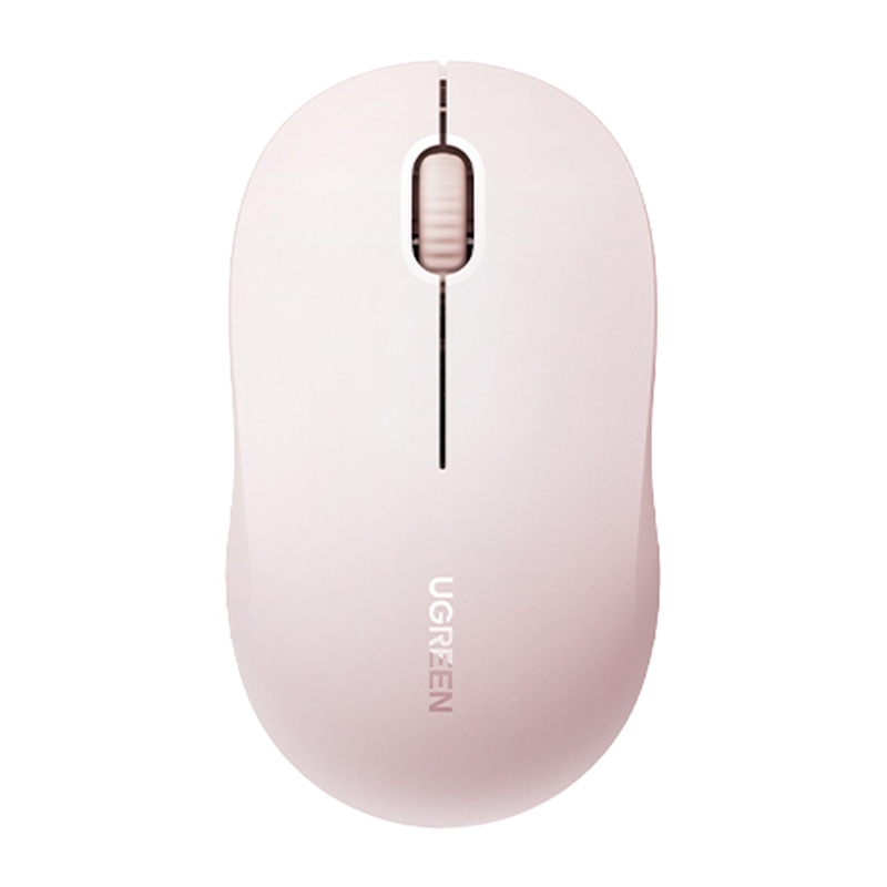 Multi-mode Wireless Mouse Ugreen M331, Bluetooth 5.4 (Pink) 3
