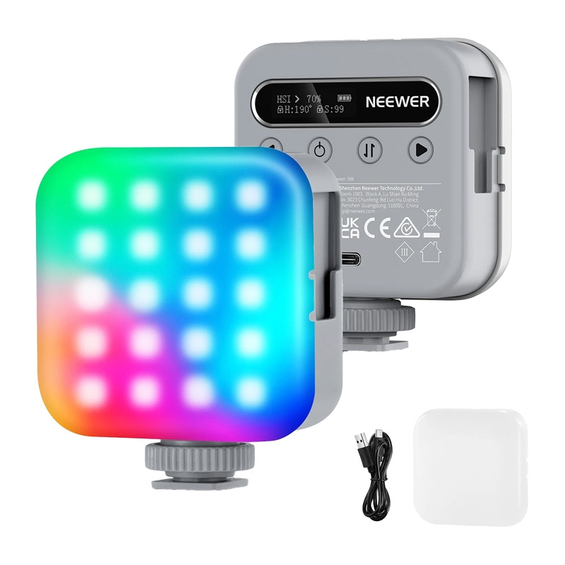 Magnetic RGB Video Light NEEWER BL60C 2