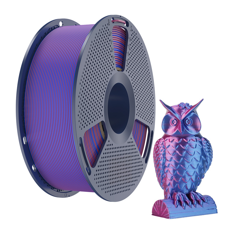 Sunlu Filament PLA+ Silk Dual Color Red Blue 2