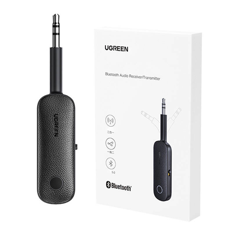 Transmiter / Odbiornik AUX UGREEN CM403, Bluetooth 5.0 (czarny) 5
