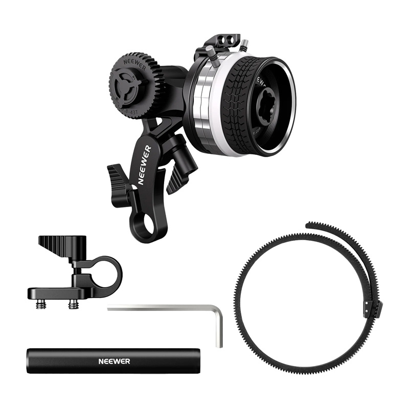 NEEWER METAL MINI FOLLOW FOCUS WITH A/B STOPS 2