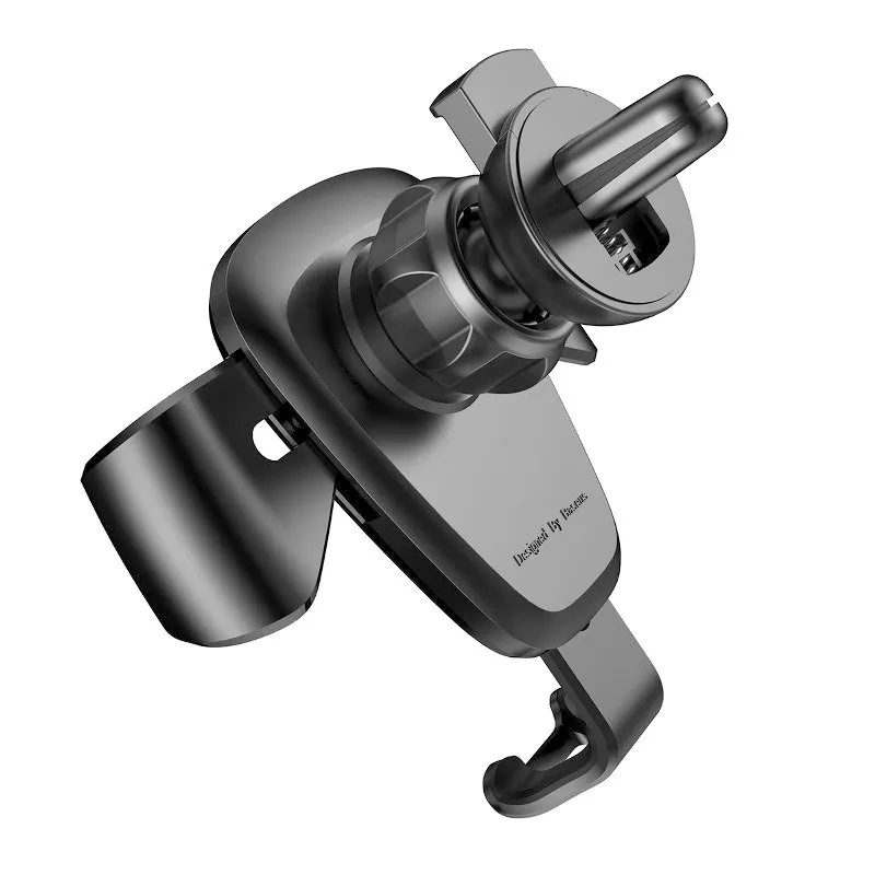 Uchwyt samochodowy BASEUS Gravity Car Mount na kratkę (czarny) 5