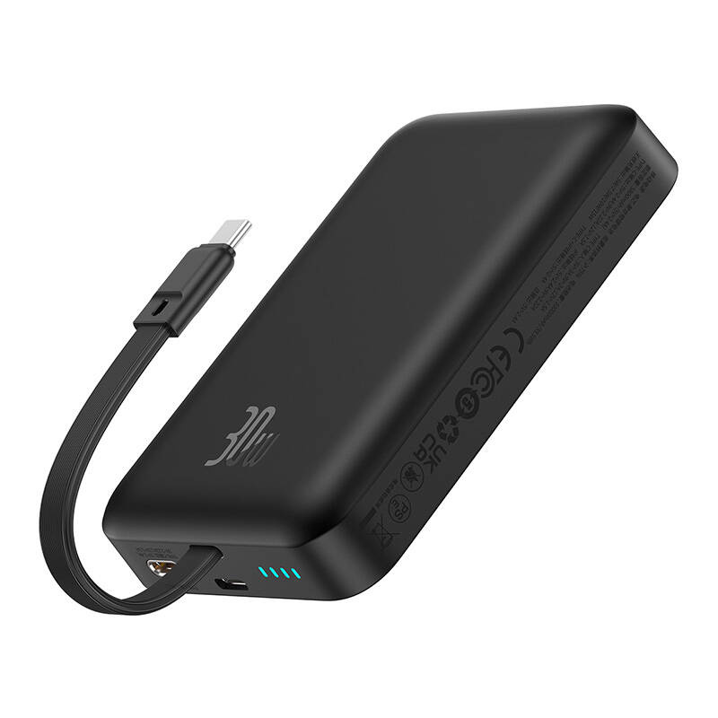 Powerbank magnetyczny Baseus Magnetic Mini 10000mAh, USB-C 30W MagSafe (czarny) 3