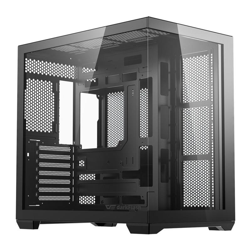 DarkFlash Computer Case C280 Black (+7 Fans) 4