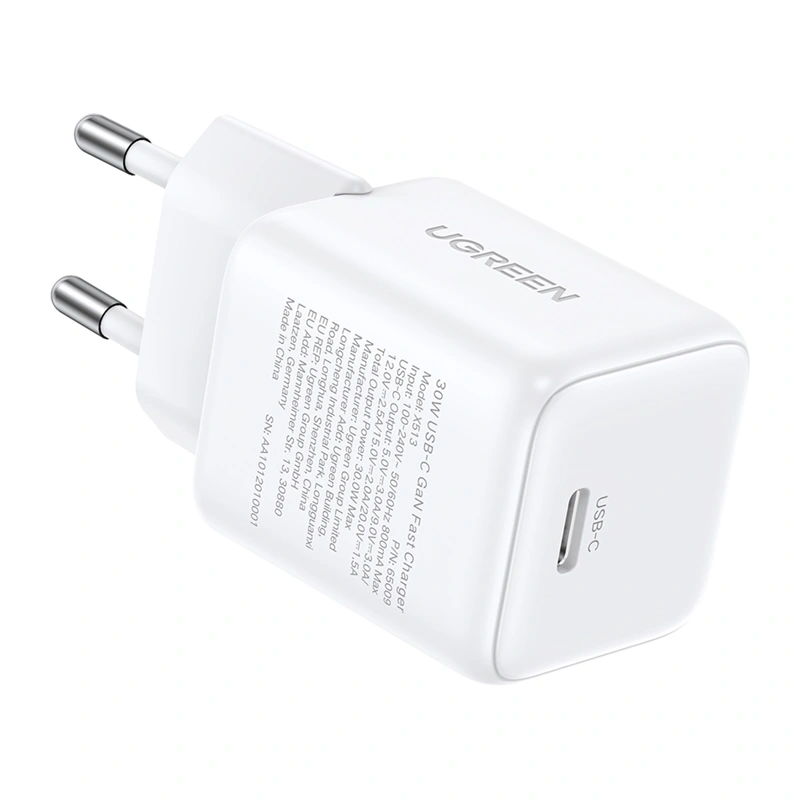 Ugreen X513 30W USB-C GaN Charger White 4