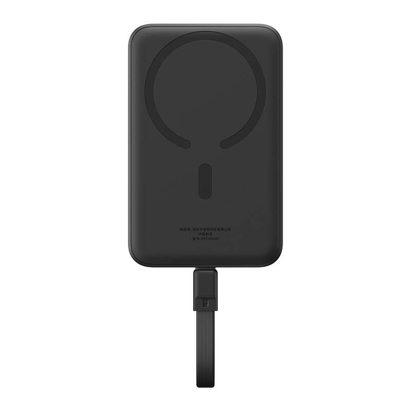 Powerbank magnetyczny Baseus Magnetic Mini 10000mAh, USB-C 30W MagSafe (czarny) 5