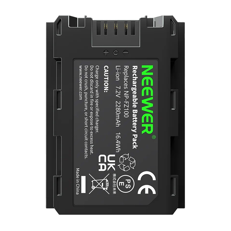 Replacement battery for Sony devices NEEWER NP-FZ100 2