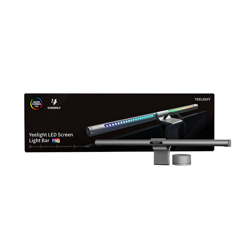 Lampa na monitor YEELIGHT Screen Light Bar Pro RGB (srebrna) 4