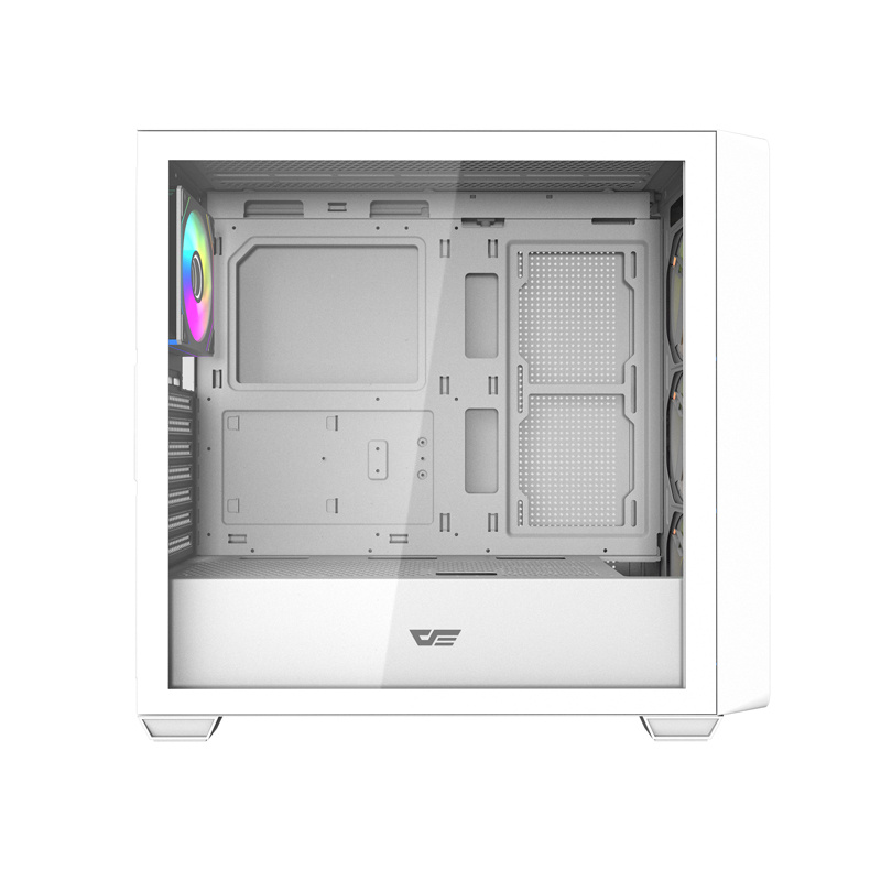 DarkFlash DS900WD ATX Pc Case with 4 fans (white) 3