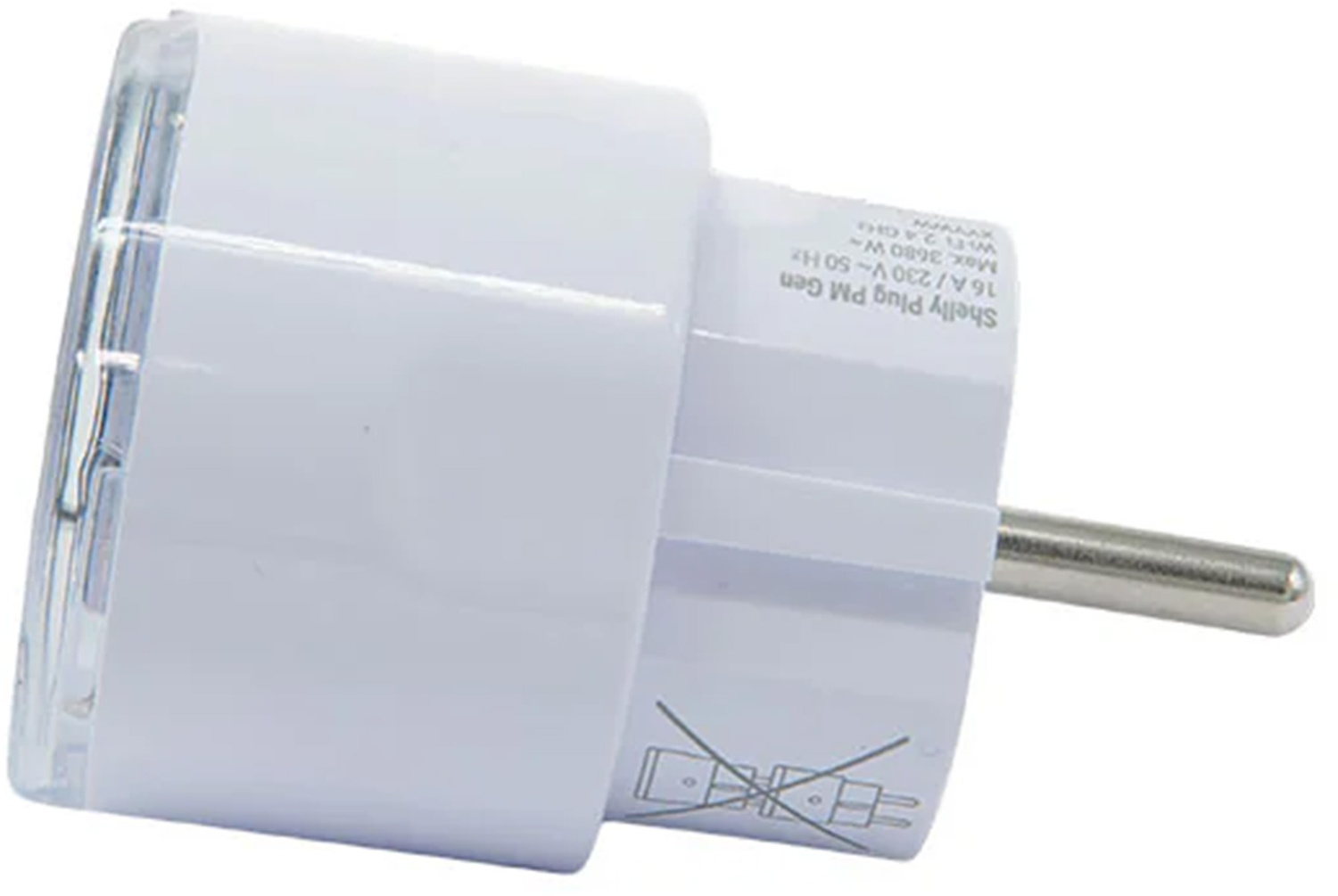 Smart Plug 13A Shelly Plug M Gen3 Matter white 3