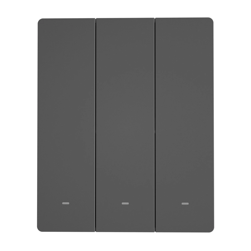 Smart WiFi wall switch SONOFF M5-3C-80 (graphite) 4