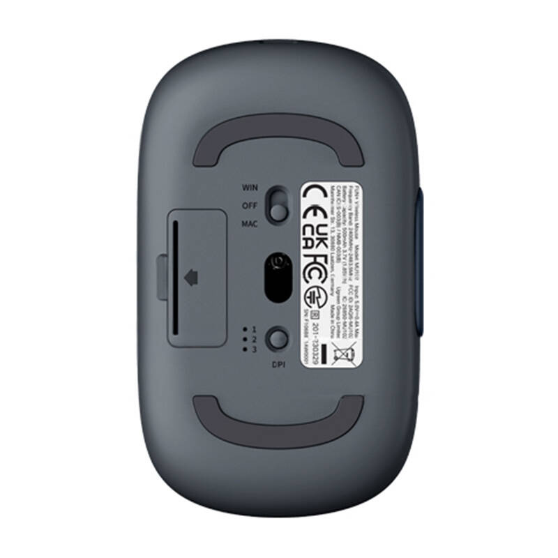 Mysz bezprzewodowa UGREEN FUN+ MU102 2.4G+BT (niebieska) 2