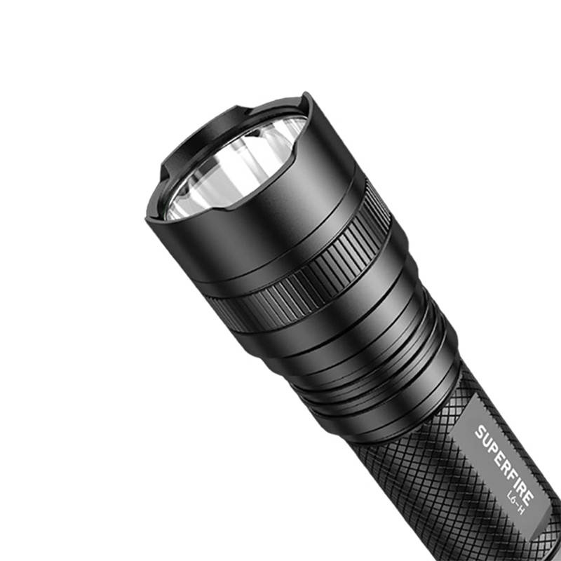 Latarka SUPERFIRE L6-H strumień świetlny 750lm USB-C 3