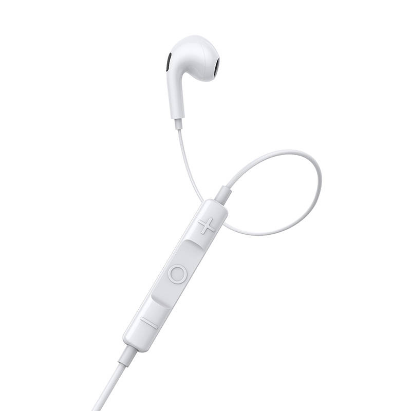 Słuchawki przewodowe BASEUS Encok C17 USB-C (białe) 3
