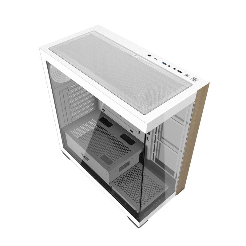 Darkflash DS900W computer case without fans (White) 2