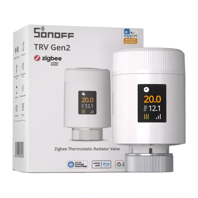 Thermostatic radiator valve SONOFF TRV Gen2 ZigBee 5