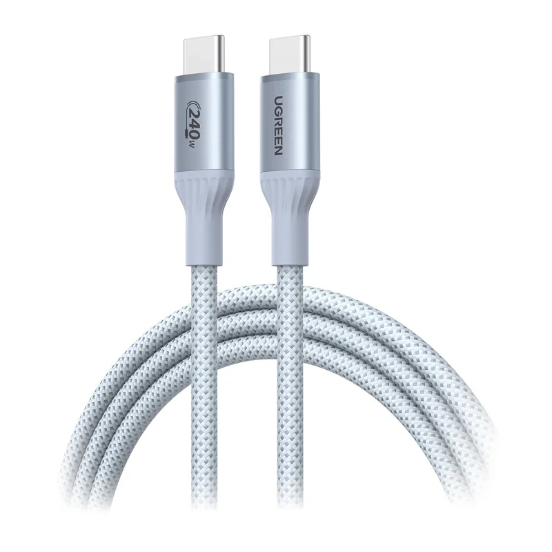 Cable 75732 L534 USB-C–USB-C 2m 240W (silver-white)